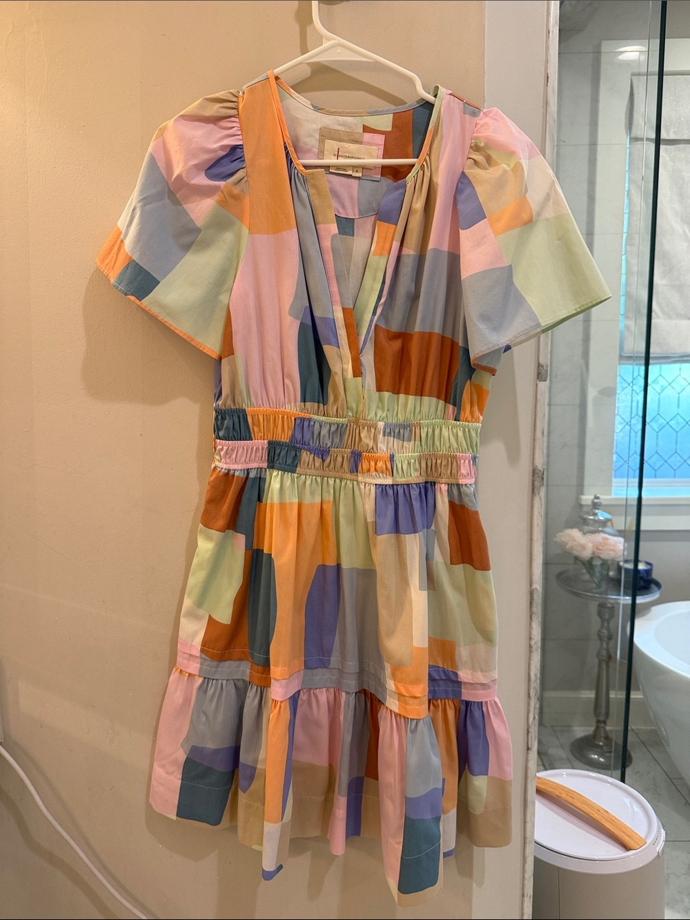 Anthropologie Geometric Print Somerset dress